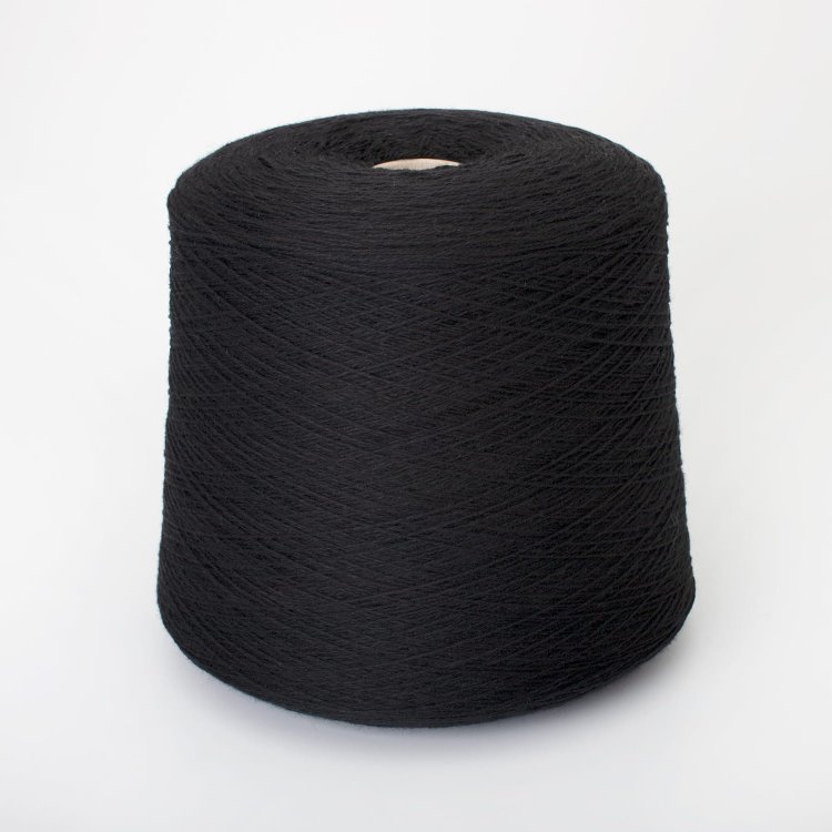 Пряжа Cambrige - кашемир 10%, меринос 90%    черный 