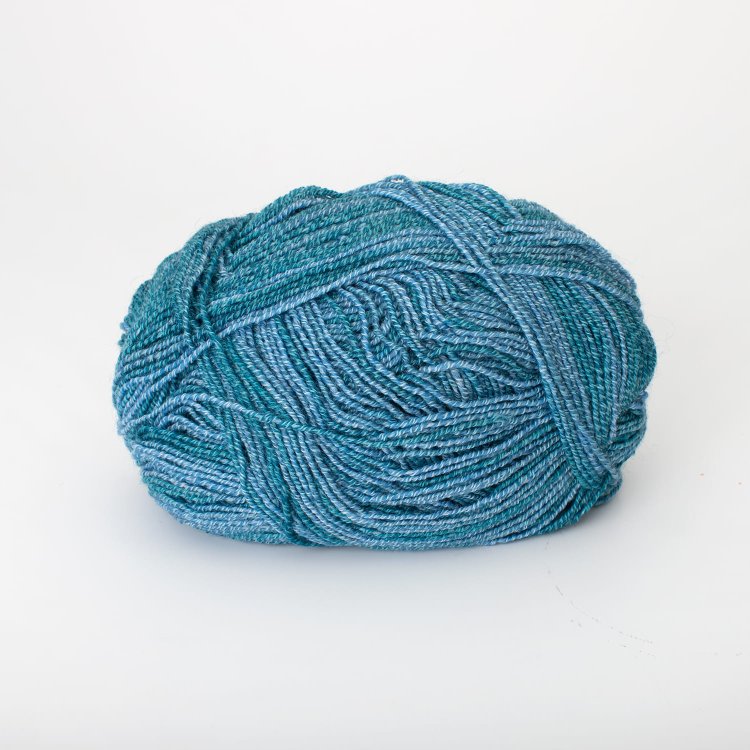 Носочная пряжа - меринос 75%, полиамид 25%, сol 74