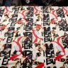 Ткань 100% шелк костюмный, сток Burberry красновато-коричневый с серым Ткань 100% шелк костюмный, сток Burberry красновато-коричневый с серым