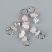 Набор маркеров ручной работы "Розовый кварц"