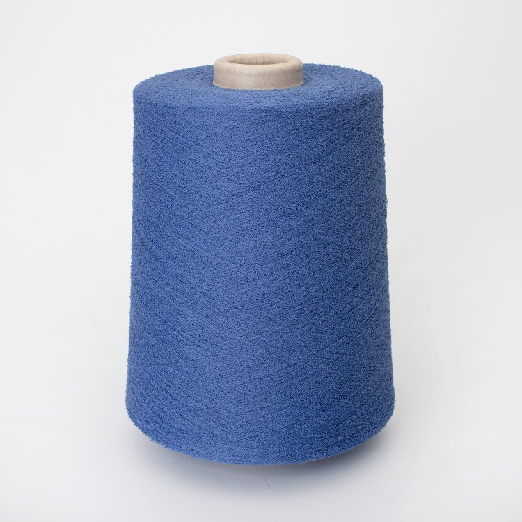 Пряжа Gassato - хлопок 50%, полиамид 50%     ярко-синий &laquo;королевский синий&raquo; 