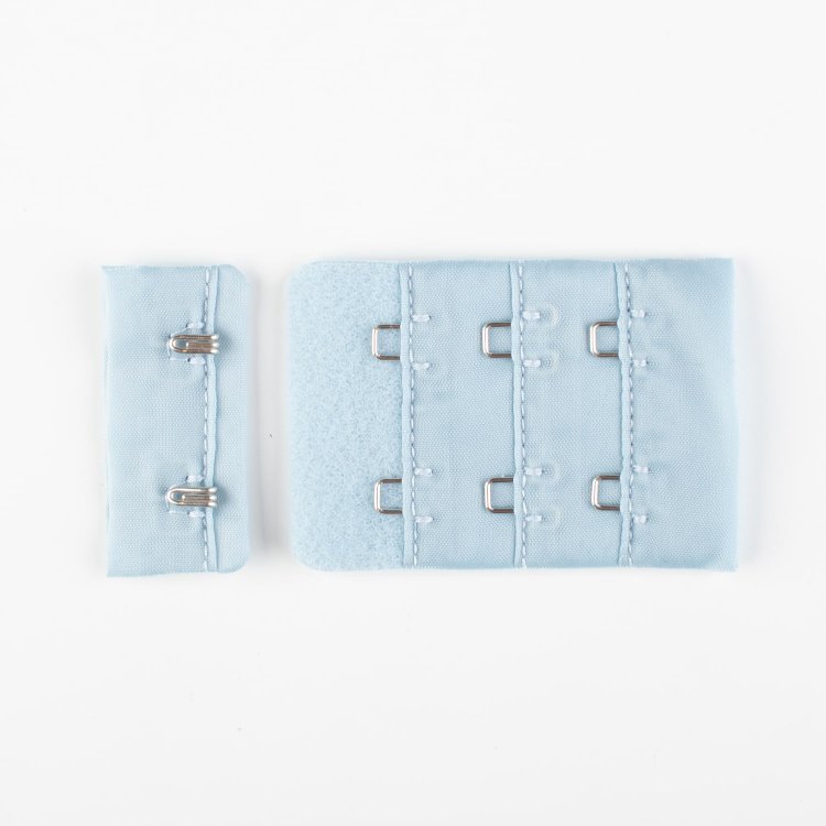 Пряжа La perla - застежки для бюстгальтера    бледно-васильковый 