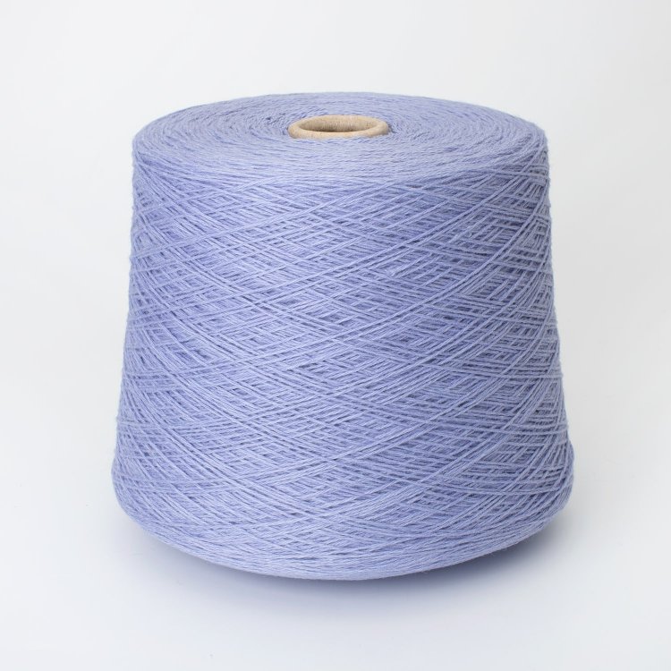 Пряжа Woolcot - меринос 55%, хлопок 45%    барвинок 